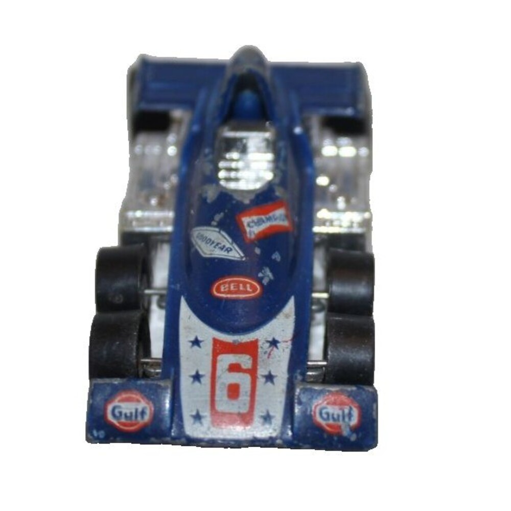 Hot Wheels Gulf Racing 1967 Chevrolet Camaro #6 1:64 Diecast Blue/Orange